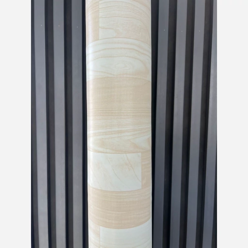 کفپوش رولی معمولی روکشدار ضدخش کرم روشن عرض 2متر و ضخامت 0.6 میل (پس کرایه)