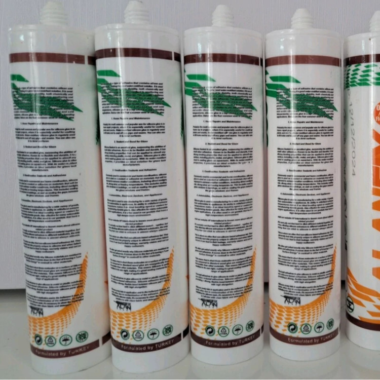 چسب ماستیک سیلیکونی غیراسیدی ALAN FIX 500 ماربل شیت و ترمووال درزگیر (پسکرایه)