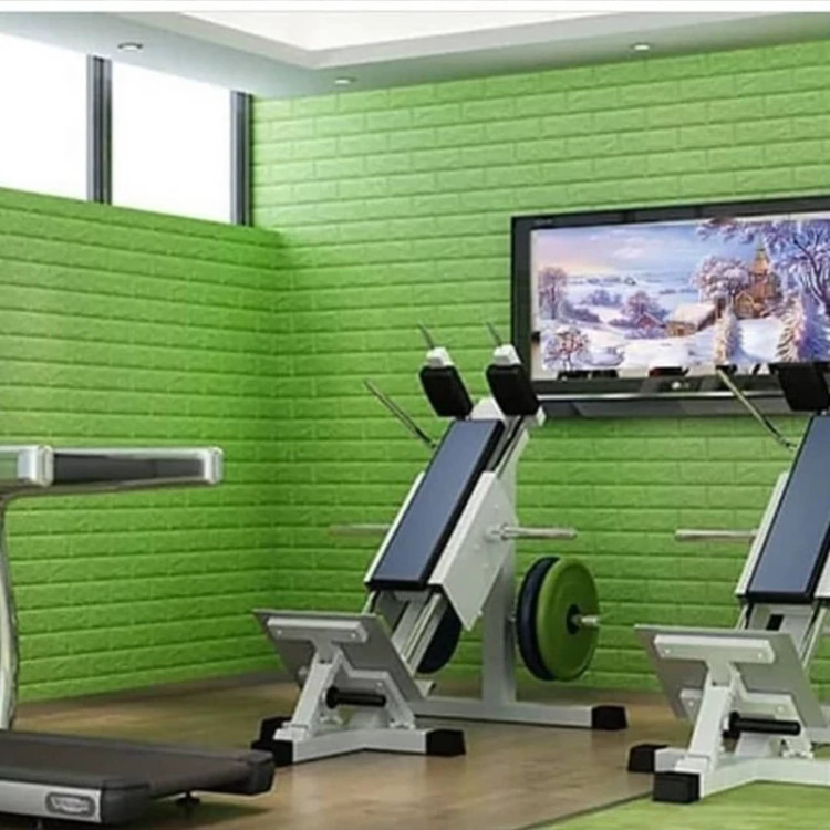 دیوارپوش فومی پشت چسبدار آجری 70در77 cm ضخامت 8میل(پس کرایه)