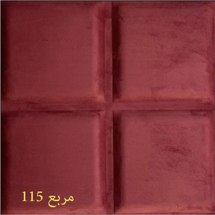 دیوارپوش لمسه مخملی پشت چسبدار مربع ابعاد 47در47 cm ضخامت 20میل،16رنگ ( پس کرایه)