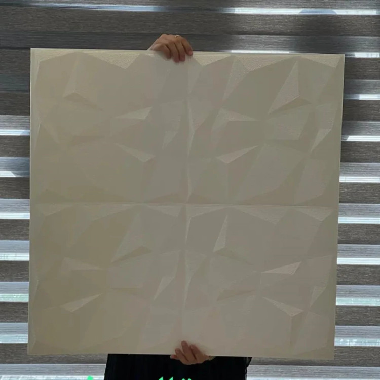 دیوارپوش فومی پشت چسبدار کریستالی 70در70 cm ضخامت 8میل (پس کرایه)