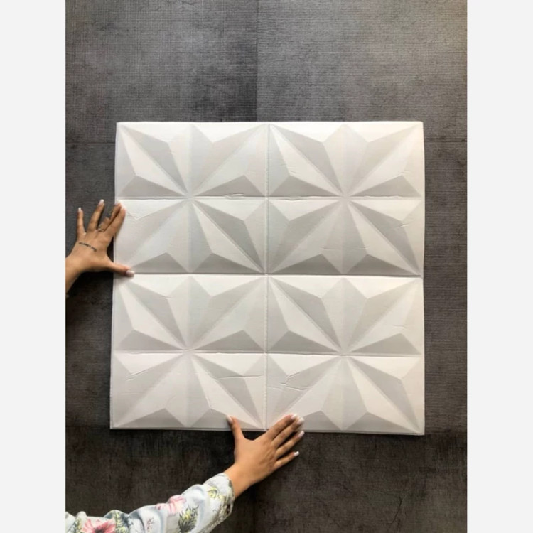 دیوارپوش فومی پشت چسبدار هشت پر 70در70 cm ضخامت 8میل (پس کرایه)