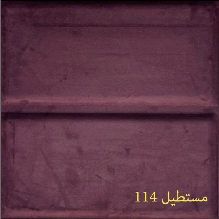 دیوارپوش لمسه مخملی پشت چسبدار مستطیل ابعاد 47در47 cm،ضخامت 20میل، 16رنگ (پس کرایه)