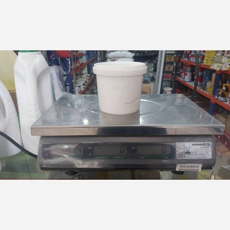 چسب خمیری کفپوش مدل آلان فیکس 8000 سطل 1 کیلویی (پسکرایه)