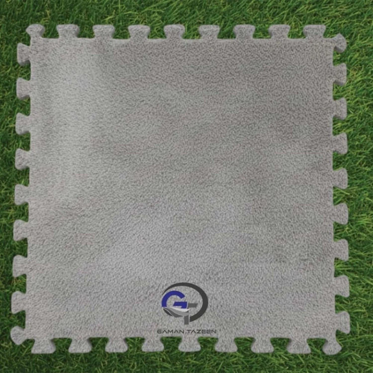 کفپوش تایل موکتی ابعاد46در46 cm، (پازلی)ضربه گیر مسکونی (پس کرایه)