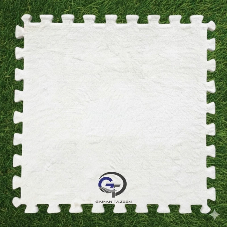 کفپوش تایل موکتی ابعاد46در46 cm، (پازلی)ضربه گیر مسکونی (پس کرایه)