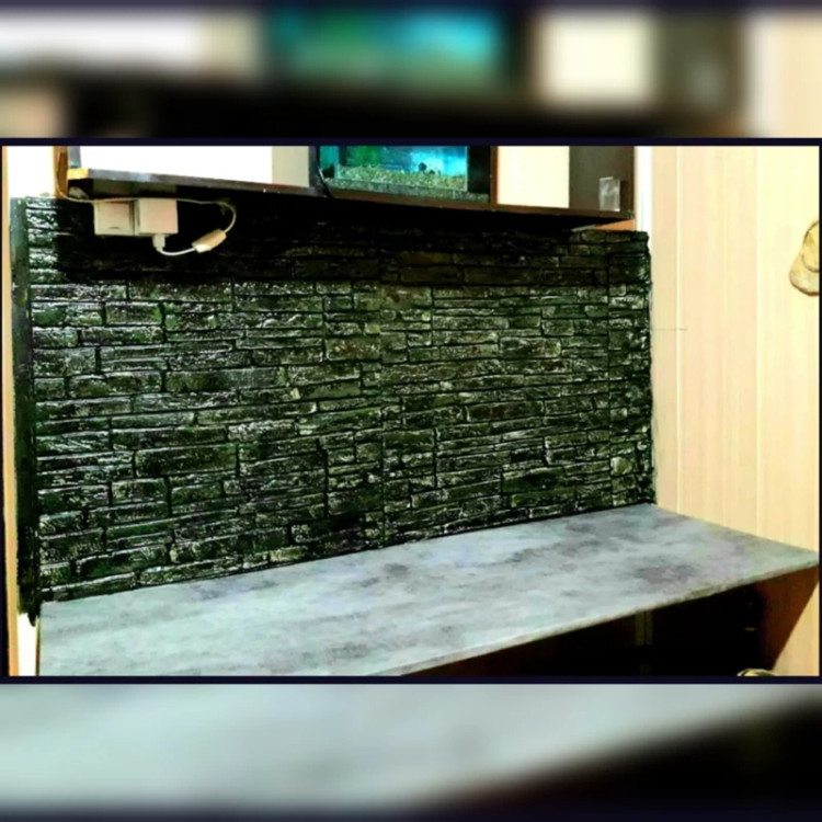 دیوارپوش فومی پشت چسبدار آجرآنتیک 70در70 cm ضخامت 8میل (پس کرایه)