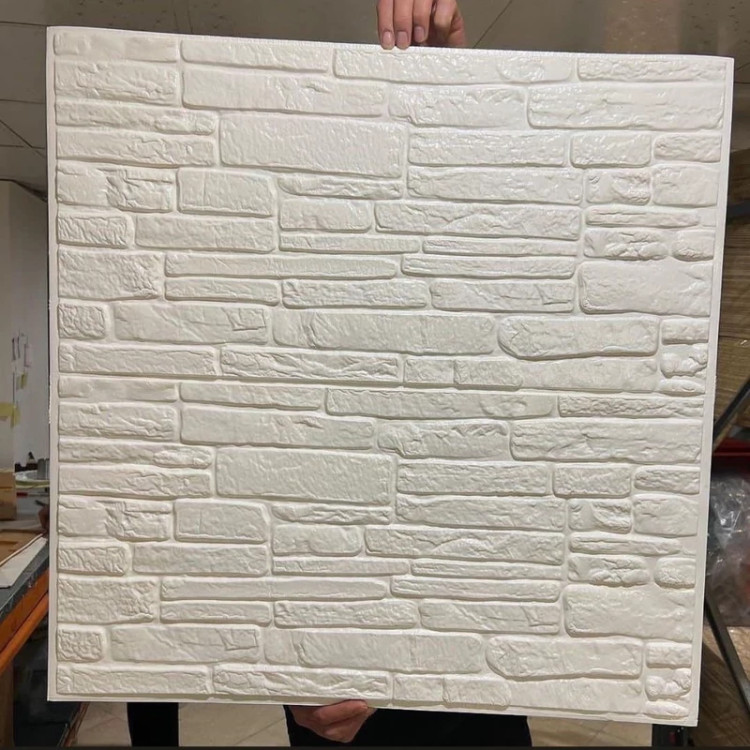 دیوارپوش فومی پشت چسبدار آجرآنتیک 70در70 cm ضخامت 8میل (پس کرایه)