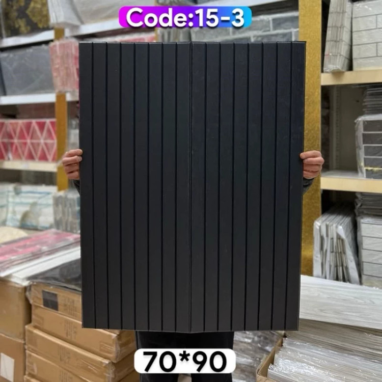 4طرح دیوارپوش فومی (ترموفوم) پشت چسبدار وارداتی ابعاد70در90 cm، ضخامت 5میل(ورق بزنید)(پس کرایه)