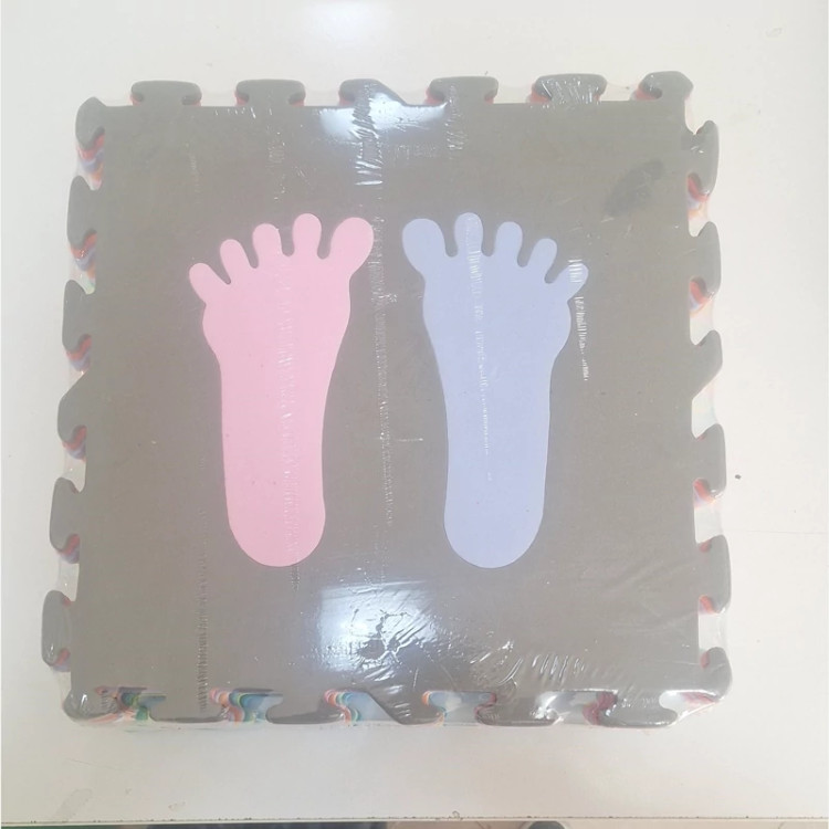 کفپوش تاتامی کودک ابعاد 33در33 cm (مدل رَدپا) بسته 8تایی جمعاً حدود یک مترمربع (پس کرایه)