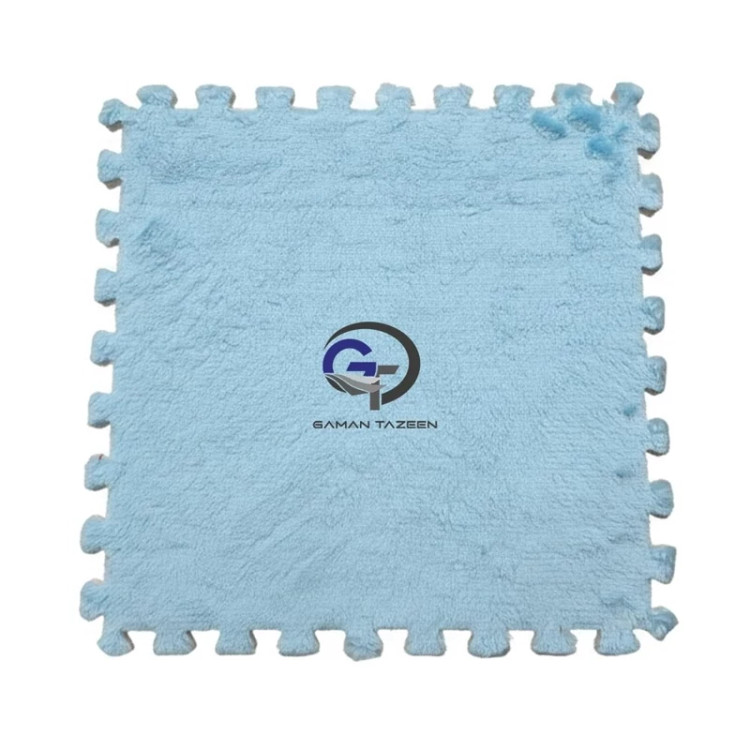 کفپوش تایل موکتی اتاق کودک،ابعاد 28در28 cm،(پازلی)ضربه گیر (پس کرایه)