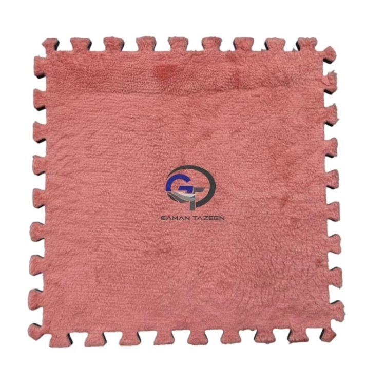 کفپوش تایل موکتی اتاق کودک،ابعاد 28در28 cm،(پازلی)ضربه گیر (پس کرایه)