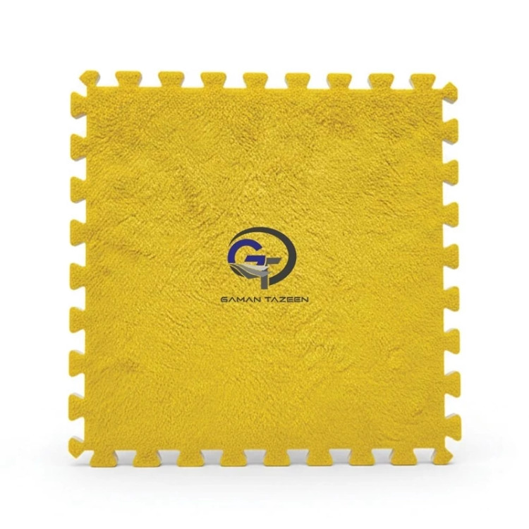 کفپوش تایل موکتی اتاق کودک،ابعاد 28در28 cm،(پازلی)ضربه گیر (پس کرایه)