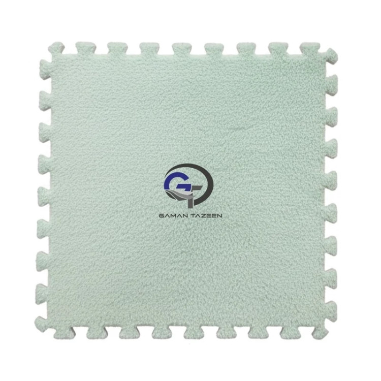 کفپوش تایل موکتی اتاق کودک،ابعاد 28در28 cm،(پازلی)ضربه گیر (پس کرایه)