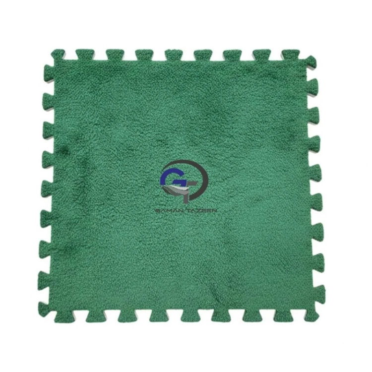 کفپوش تایل موکتی اتاق کودک،ابعاد 28در28 cm،(پازلی)ضربه گیر (پس کرایه)