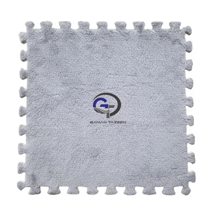 کفپوش تایل موکتی اتاق کودک،ابعاد 28در28 cm،(پازلی)ضربه گیر (پس کرایه)