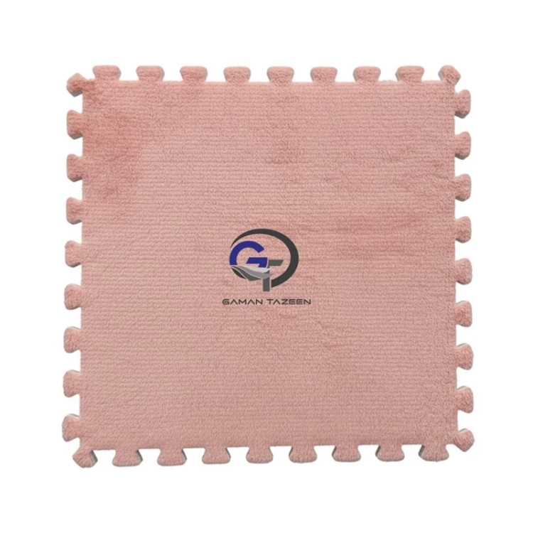 کفپوش تایل موکتی اتاق کودک،ابعاد 28در28 cm،(پازلی)ضربه گیر (پس کرایه)