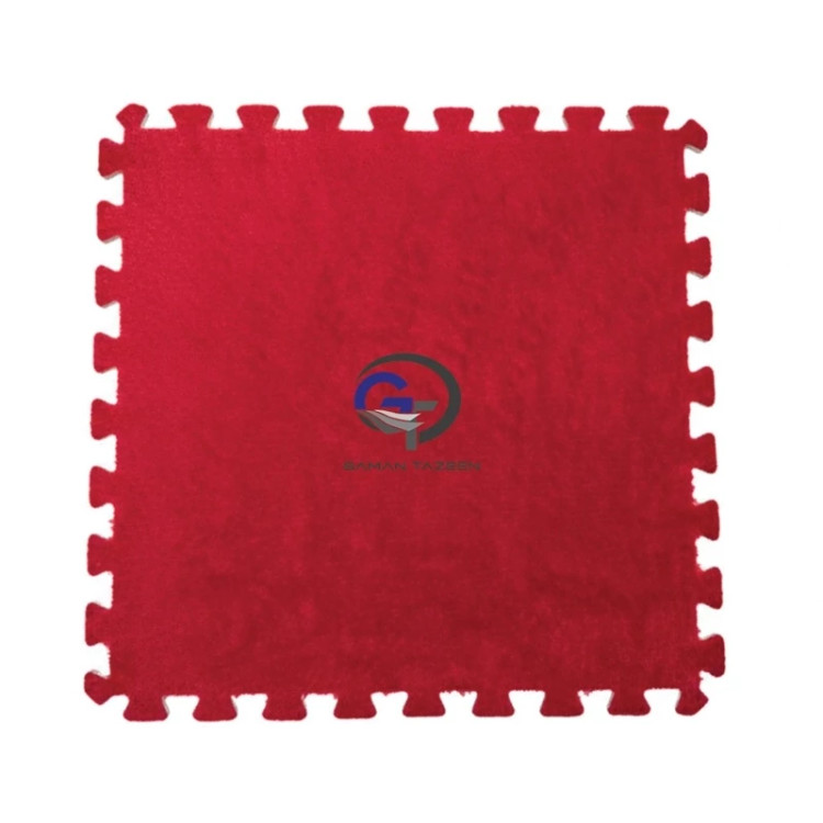 کفپوش تایل موکتی اتاق کودک،ابعاد 28در28 cm،(پازلی)ضربه گیر (پس کرایه)