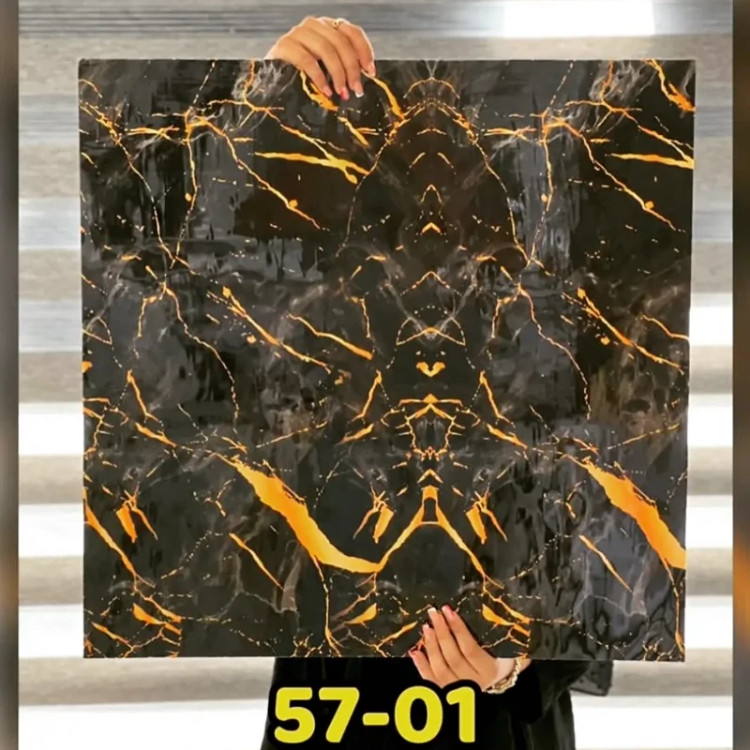 فوم ماربل کد01-57 پشت چسبدار(سطح صاف) 60در60 cm ضخامت 2میل (پس کرایه)