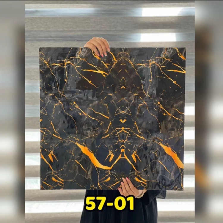 فوم ماربل کد01-57 پشت چسبدار(سطح صاف) 60در60 cm ضخامت 2میل (پس کرایه)