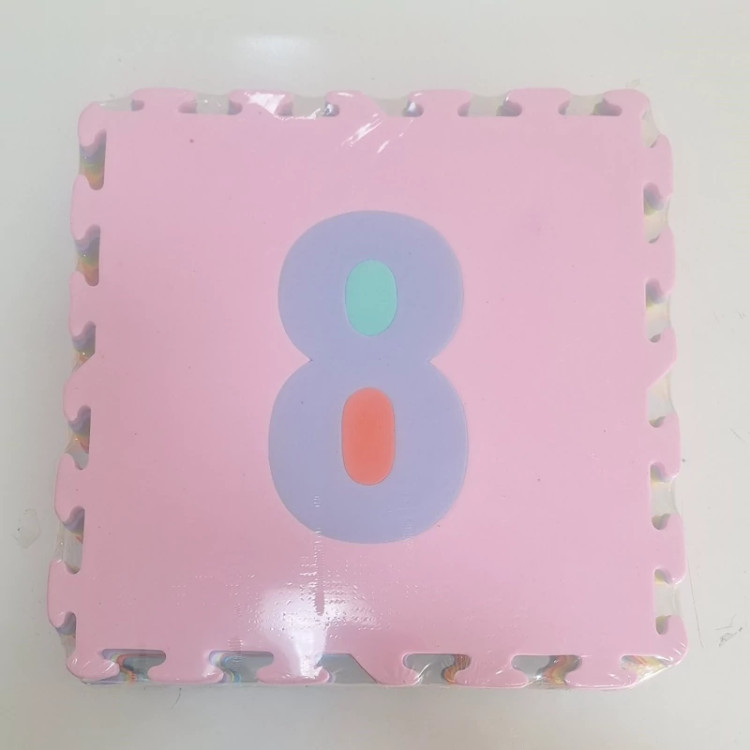 کفپوش تاتامی کودک ابعاد 33در33 cm (مدل اعداد) بسته 9تایی (پس کرایه)