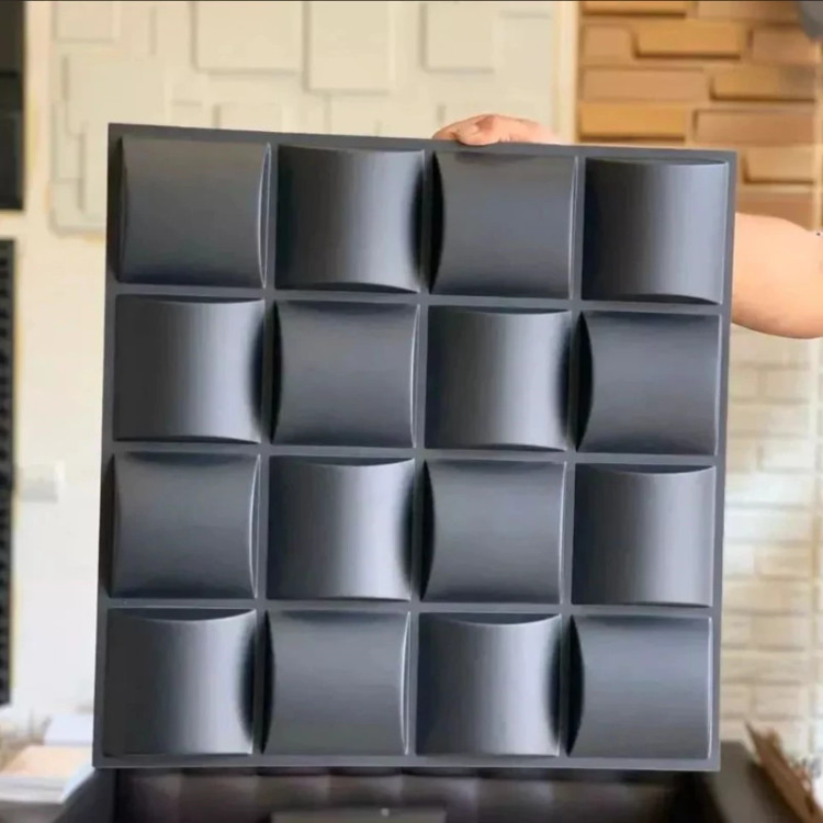 دیوارپوش پلیمری 3d (کد 005) حریر مشبک ابعاد 50در50 cm (پس کرایه)
