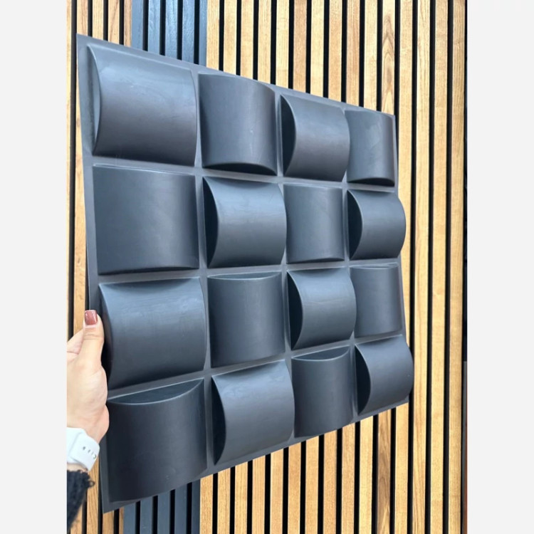 دیوارپوش پلیمری 3d (کد 005) حریر مشبک ابعاد 50در50 cm (پس کرایه)