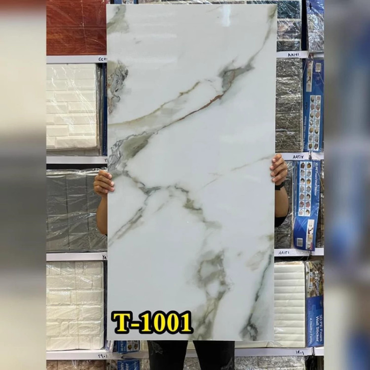 ماربل شیت کد 1001-T ابعاد60در120 cm ضخامت 2.5میل (پس کرایه)