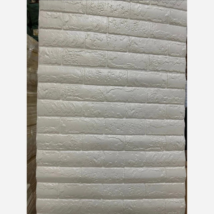 دیوارپوش رولی فومی آجری قفقازی بدون چسب 70در280 cm ضخامت 4.5میل (پسکرایه)