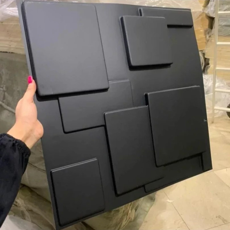 دیوارپوش پلیمری 3d (کد 011) مدرن(مستطیل) ابعاد 50در50 cm (پس کرایه)
