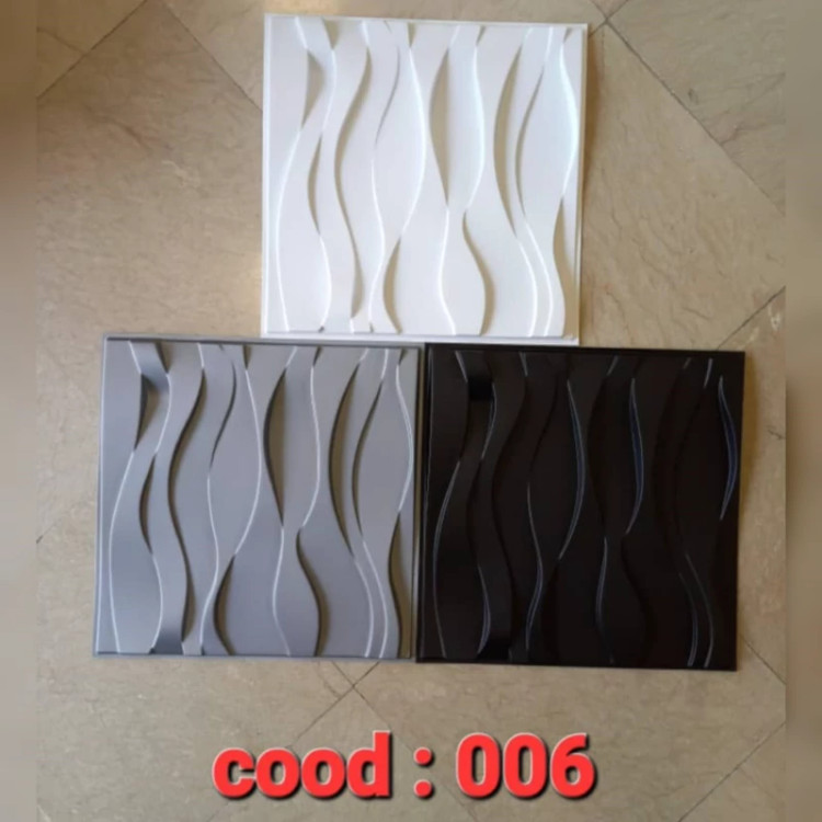 دیوارپوش پلیمری 3d (کد 006)ابعاد 50در50 cm (پس کرایه)