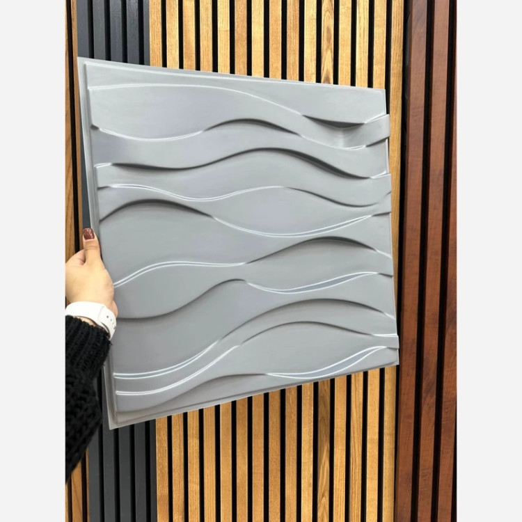 دیوارپوش پلیمری 3d (کد 006)ابعاد 50در50 cm (پس کرایه)