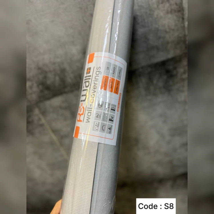 دیوار پوش رولی ریوال پلاس کد S8 ابعاد 68cmدر3متر (پس کرایه)
