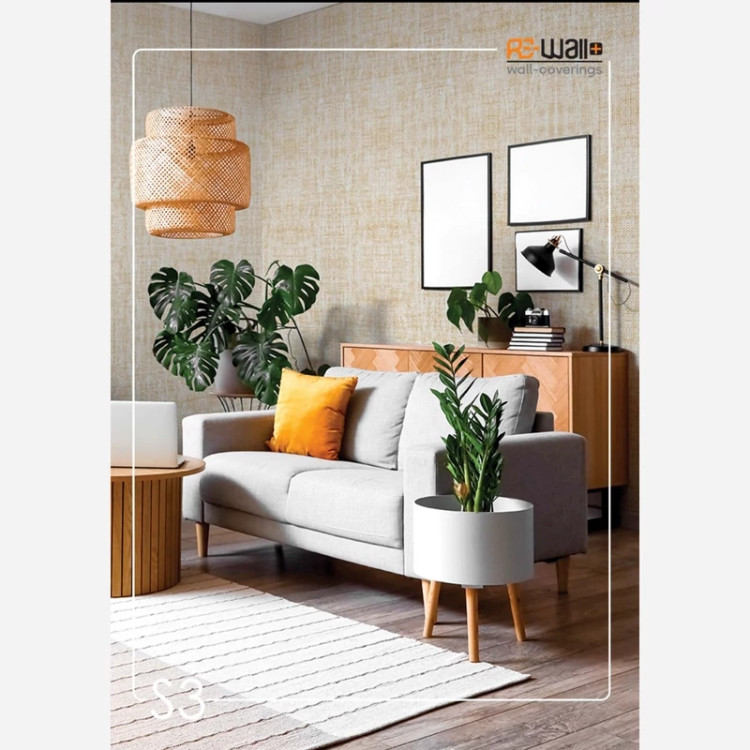 دیوار پوش رولی ریوال پلاس کد S3 ابعاد 68cmدر3متر (پس کرایه)