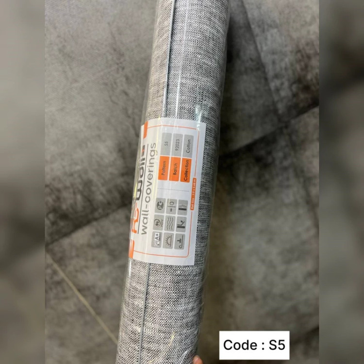 دیوار پوش رولی ریوال پلاس کد S5 ابعاد 68cmدر3متر (پس کرایه)