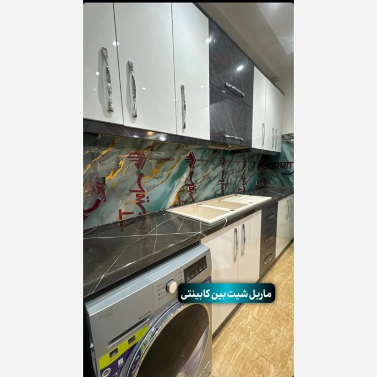 ماربل شیت طلاکوب کد 20118 ابعاد 122در280 cm ضخامت 2.5میل (پس کرایه)