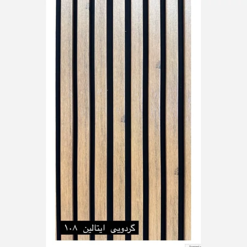 ترمووال فوم پنل رنگ گردویی ایتالین کد 108، پانیذ روکش PVC ابعاد 50در280 cm (ارسال با باربری) (پس کرایه)