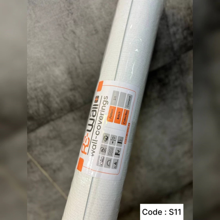 دیوارپوش رولی ریوال پلاس کد C11 ابعاد 68cmدر3متر (پسکرایه)