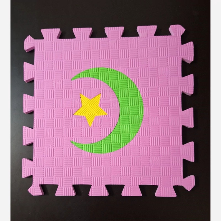 کفپوش تاتامی کودک ابعاد 33در33 cm (مدل اشکال) بسته 9تایی جمعاً یک مترمربع (پسکرایه)