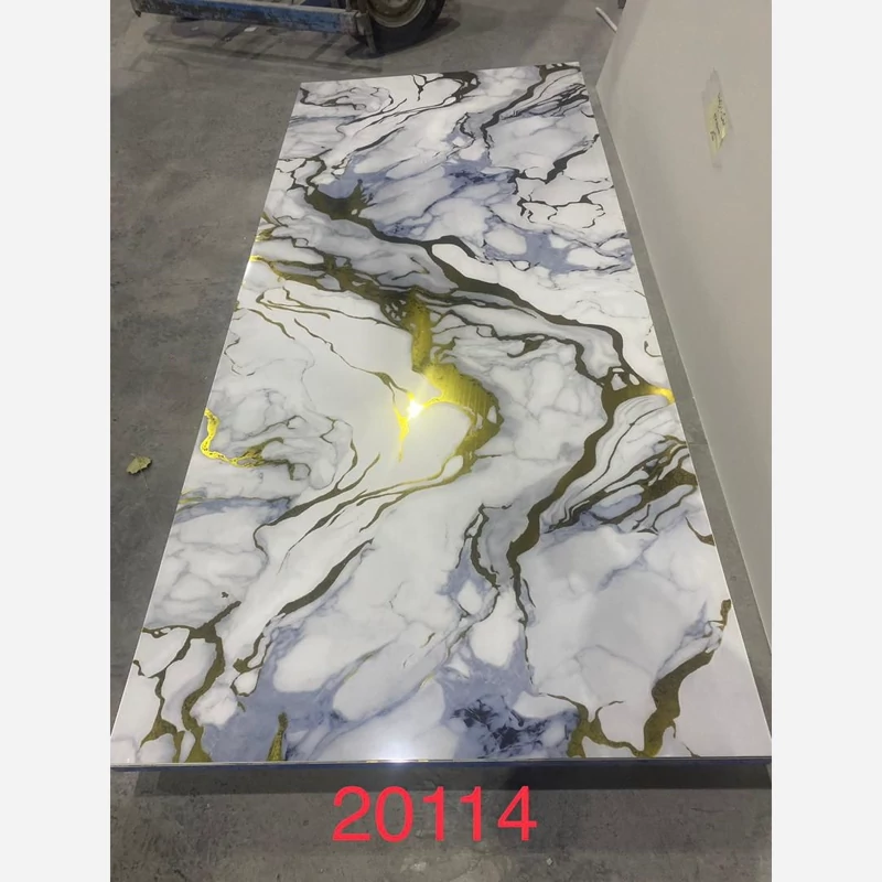 ماربل شیت طلاکوب کد 20114 ابعاد 60در120 cm ضخامت 2.5میل (پس کرایه)