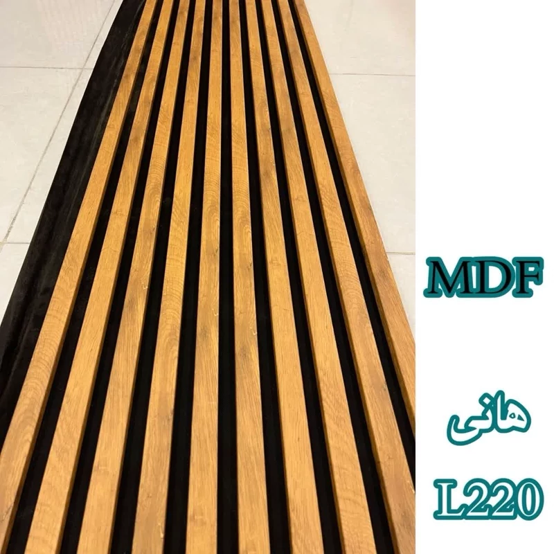 ترمووال فوم پنل رنگ هانی کد L220، مغزMDF روکش PVC ابعاد50در280 cm (ارسال با باربری) (پس کرایه)