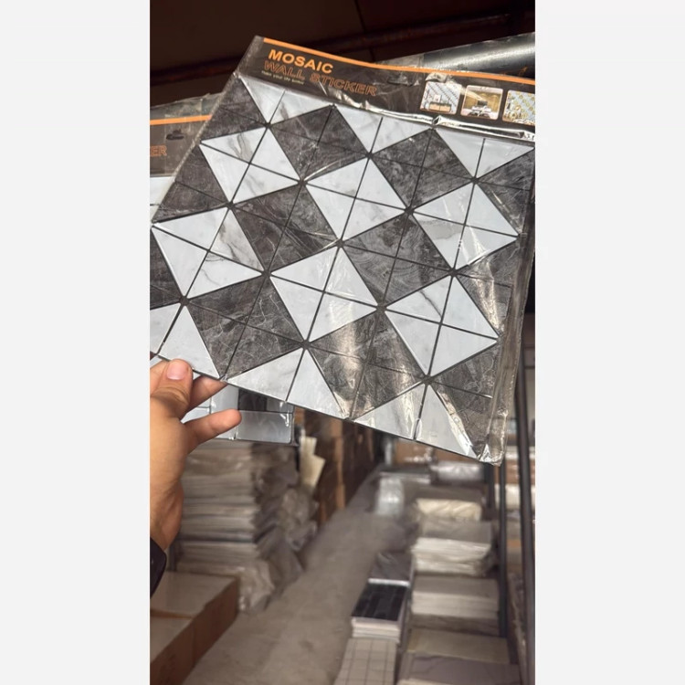 6طرح تایل بین کابینتی فوم ماربل پشت چسبدار(سطح صاف) 30در30 cm ضخامت 10میل (ارسال پس کرایه)