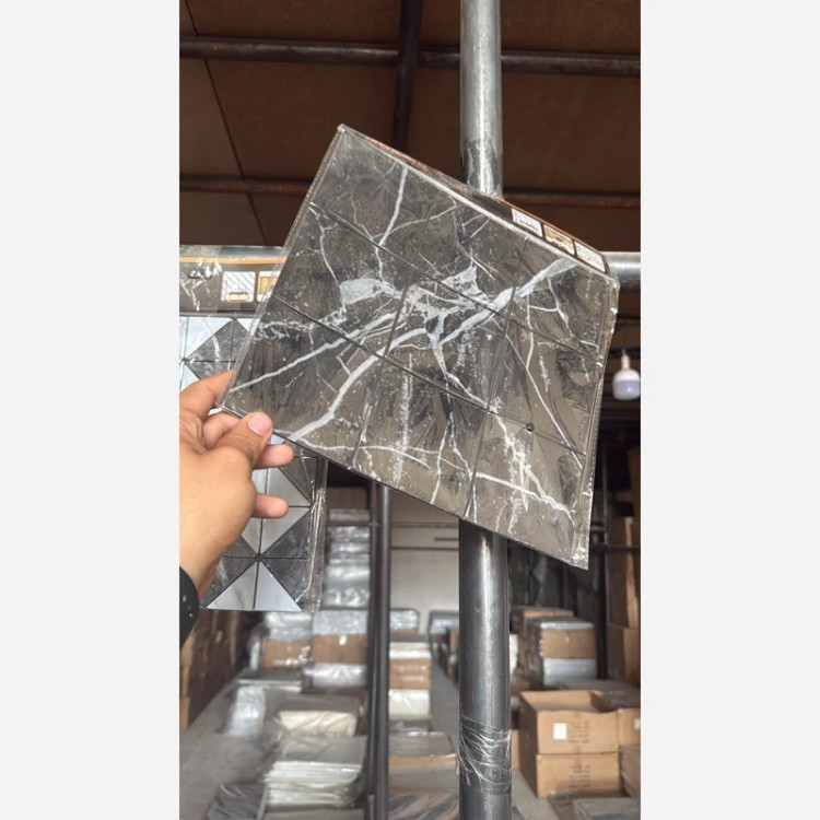 6طرح تایل بین کابینتی فوم ماربل پشت چسبدار(سطح صاف) 30در30 cm ضخامت 10میل (ارسال پس کرایه)