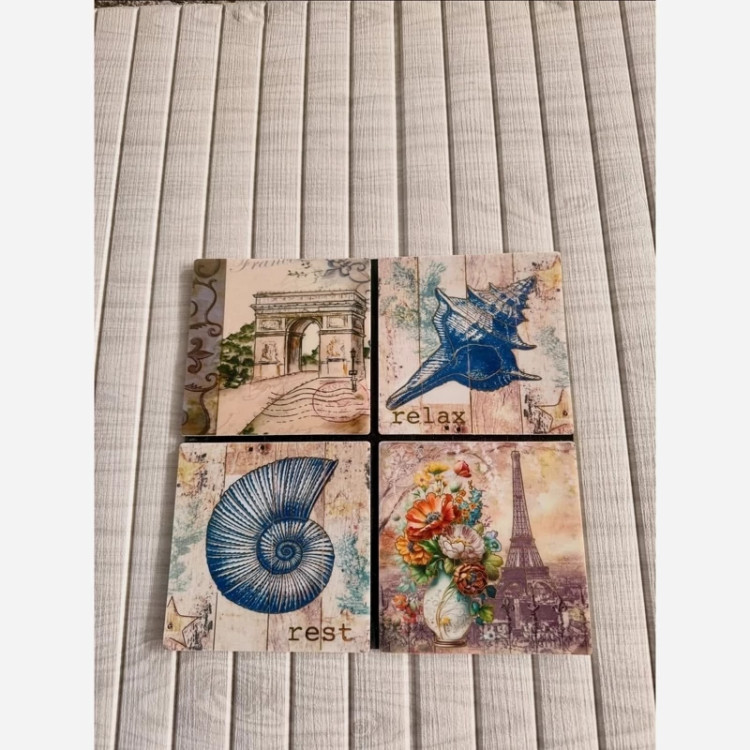 6طرح تایل بین کابینتی فوم ماربل پشت چسبدار(سطح صاف) 30در30 cm ضخامت 10میل (ارسال پس کرایه)