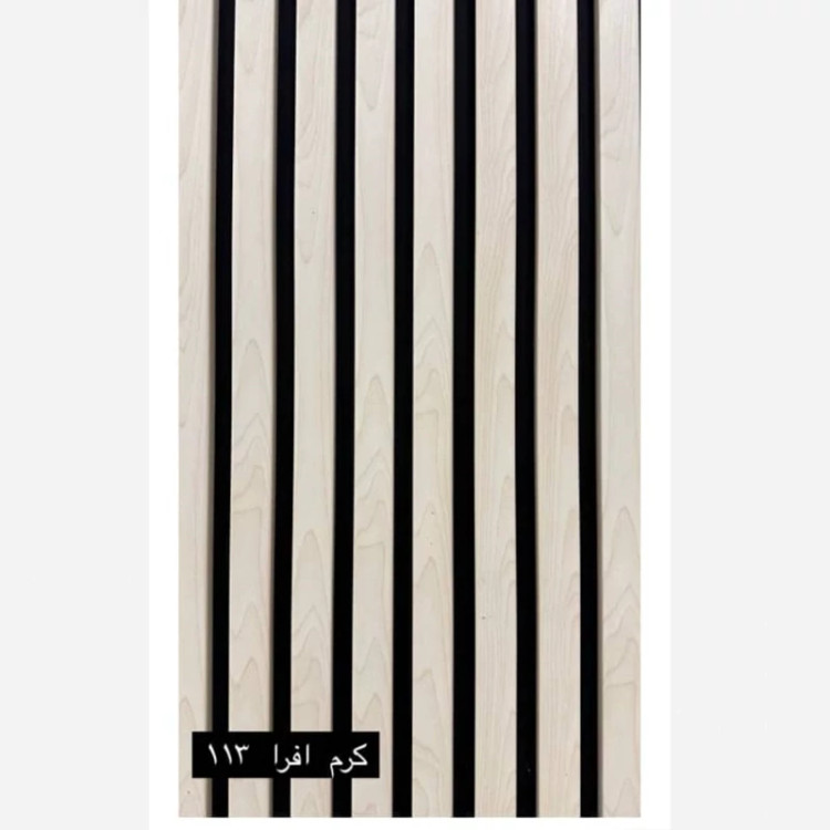 ترمووال فوم پنل رنگ کرم افرا کد 113، پانیذ روکش PVC ابعاد 50در280 cm (ارسال با باربری) (پس کرایه)