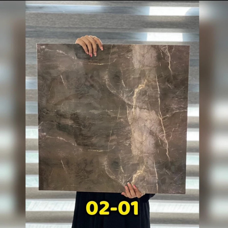 فوم ماربل کد01-02 پشت چسبدار(سطح صاف) 60در60 cm ضخامت 2میل (پس کرایه)