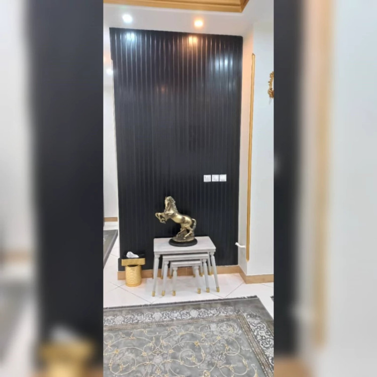 ترمووال PVC مشکی مات کد 20105 ابعاد 20در280 cm، ضخامت 1 cm (ارسال با باربری) (پس کرایه)