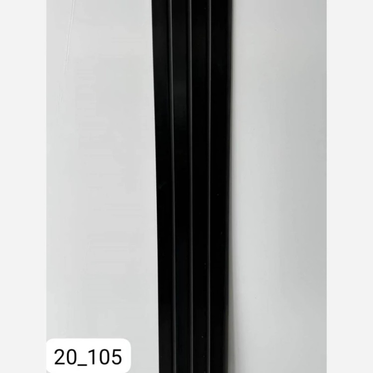 ترمووال PVC مشکی مات کد 20105 ابعاد 20در280 cm، ضخامت 1 cm (ارسال با باربری) (پس کرایه)