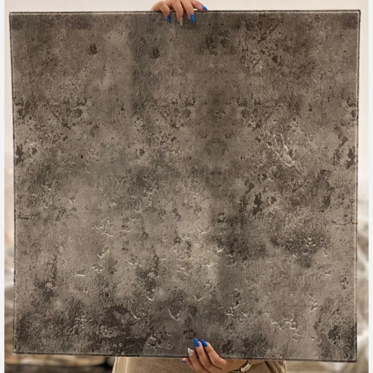 دیوارپوش فومی پشت چسبدار پتینه سیمانی 70در70 cm ضخامت 8 میل (پس کرایه)