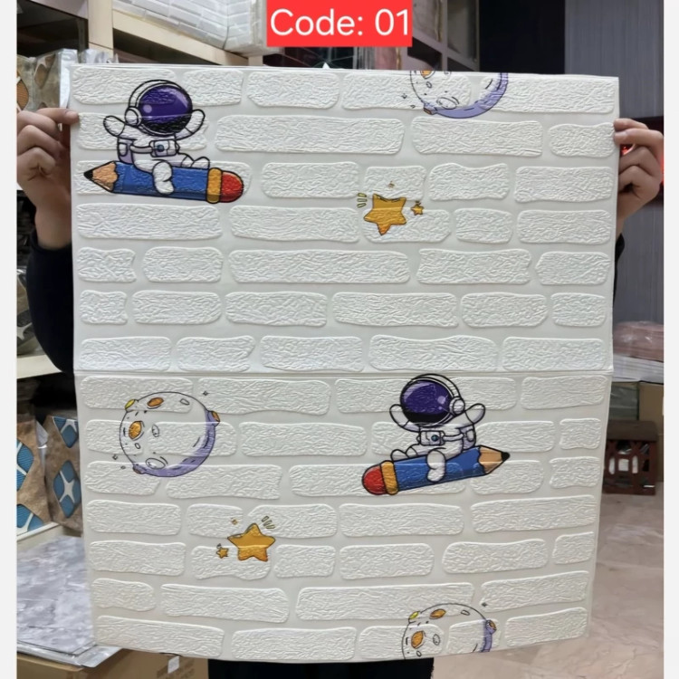 7طرح دیوارپوش فومی اتاق کودک ابعاد70در70 cm ضخامت 5میل (پس کرایه)